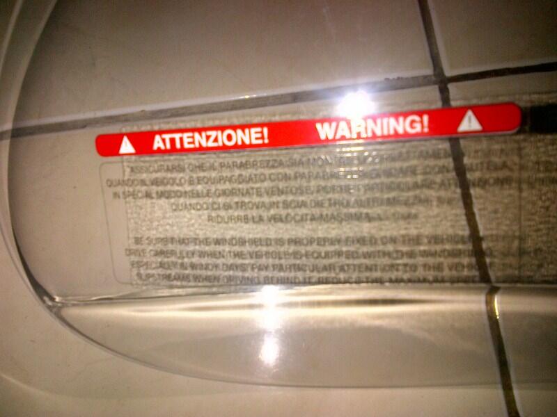 Windshield / Windscreen Untuk Vespa S