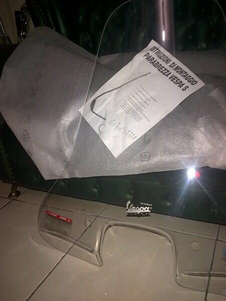 Windshield / Windscreen Untuk Vespa S