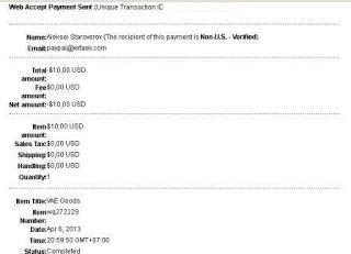 Tips Investasi Via Paypal Unverified (Bukan HYIP)