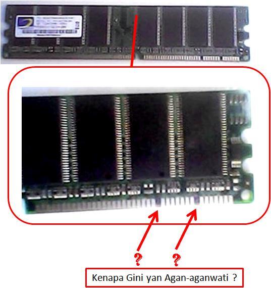 RAM saya &quot;kaki PIN nya hilang 2&quot;