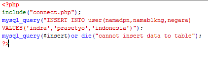 HELP PHP GAK CONNECT KE SQL