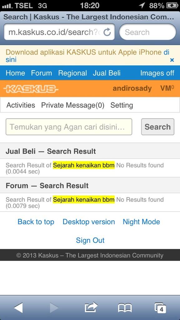 Sejarah kenaikan BBM