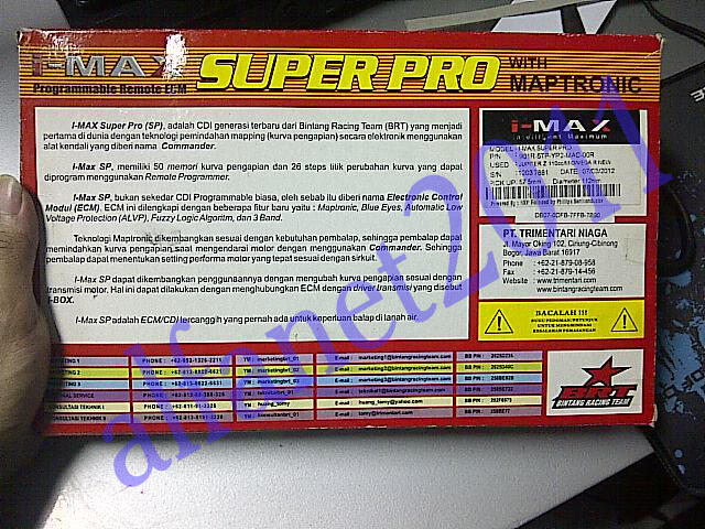 CDI iMAX Super PRO 50 MAP ..HOT Gan !!! second Ex Roadrace