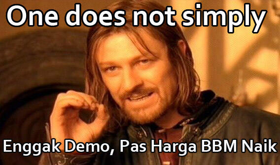 &#91;FUN&#93; Kumpulan 'Meme' bertema 'BBM Naik'