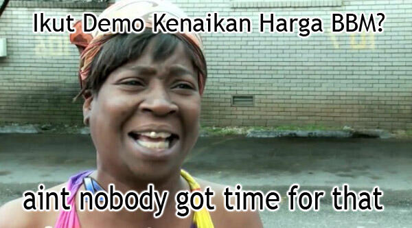&#91;FUN&#93; Kumpulan 'Meme' bertema 'BBM Naik'
