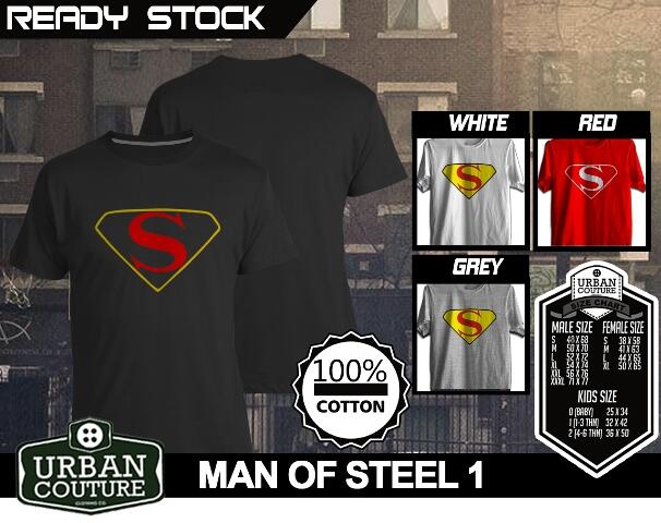 T-SHIRT KAOS DISRO SUPERHEROES (X-MAN SUPERMAN SPIDERMAN BATMAN IRONMAN ) READY STOCK