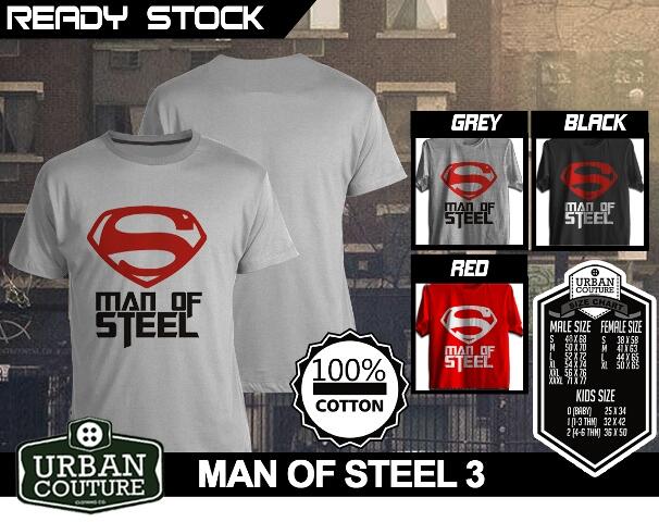 T-SHIRT KAOS DISRO SUPERHEROES (X-MAN SUPERMAN SPIDERMAN BATMAN IRONMAN ) READY STOCK