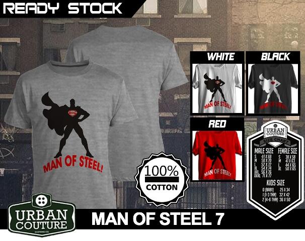 T-SHIRT KAOS DISRO SUPERHEROES (X-MAN SUPERMAN SPIDERMAN BATMAN IRONMAN ) READY STOCK