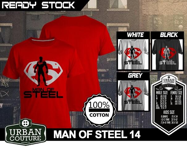 T-SHIRT KAOS DISRO SUPERHEROES (X-MAN SUPERMAN SPIDERMAN BATMAN IRONMAN ) READY STOCK