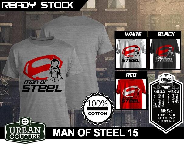 T-SHIRT KAOS DISRO SUPERHEROES (X-MAN SUPERMAN SPIDERMAN BATMAN IRONMAN ) READY STOCK