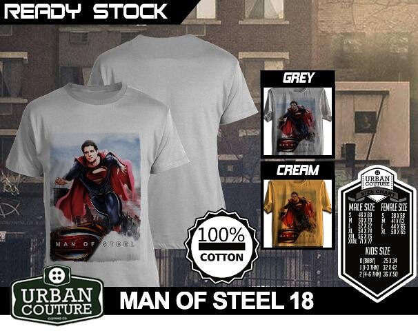 T-SHIRT KAOS DISRO SUPERHEROES (X-MAN SUPERMAN SPIDERMAN BATMAN IRONMAN ) READY STOCK