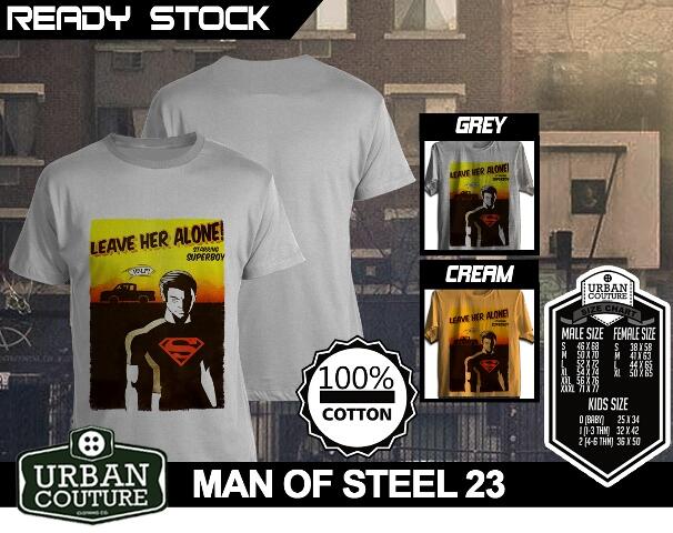 T-SHIRT KAOS DISRO SUPERHEROES (X-MAN SUPERMAN SPIDERMAN BATMAN IRONMAN ) READY STOCK