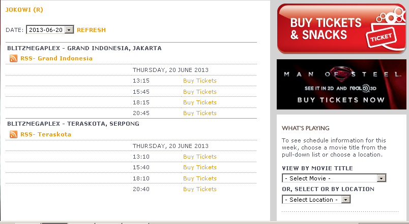 Jadwal Penayangan Perdana Film Jokowi di Blitzmegaplex