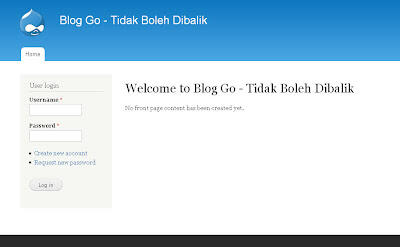 Instalasi Deupal -Step by Step menginstal Drupal