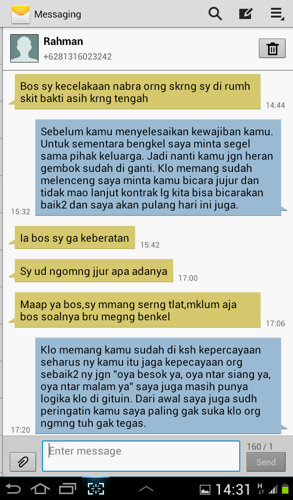 Ane Tertipu Puluhan Juta Sama Orang Tangerang Berkedok Pencari Kerja Mekanik