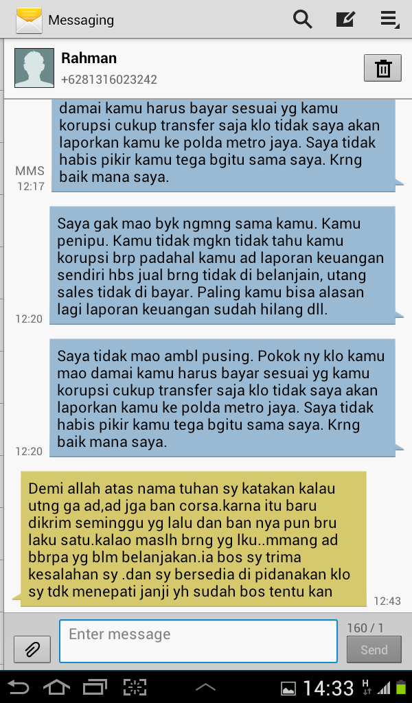 Ane Tertipu Puluhan Juta Sama Orang Tangerang Berkedok Pencari Kerja Mekanik