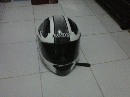 Jual Helm KBV V Zero White Black