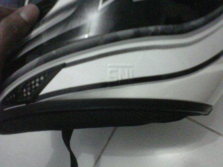 Jual Helm KBV V Zero White Black