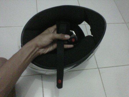 Jual Helm KBV V Zero White Black
