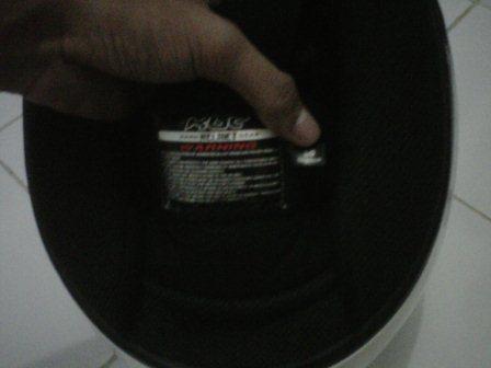 Jual Helm KBV V Zero White Black