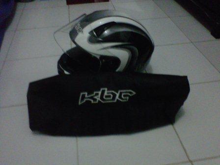 Jual Helm KBV V Zero White Black