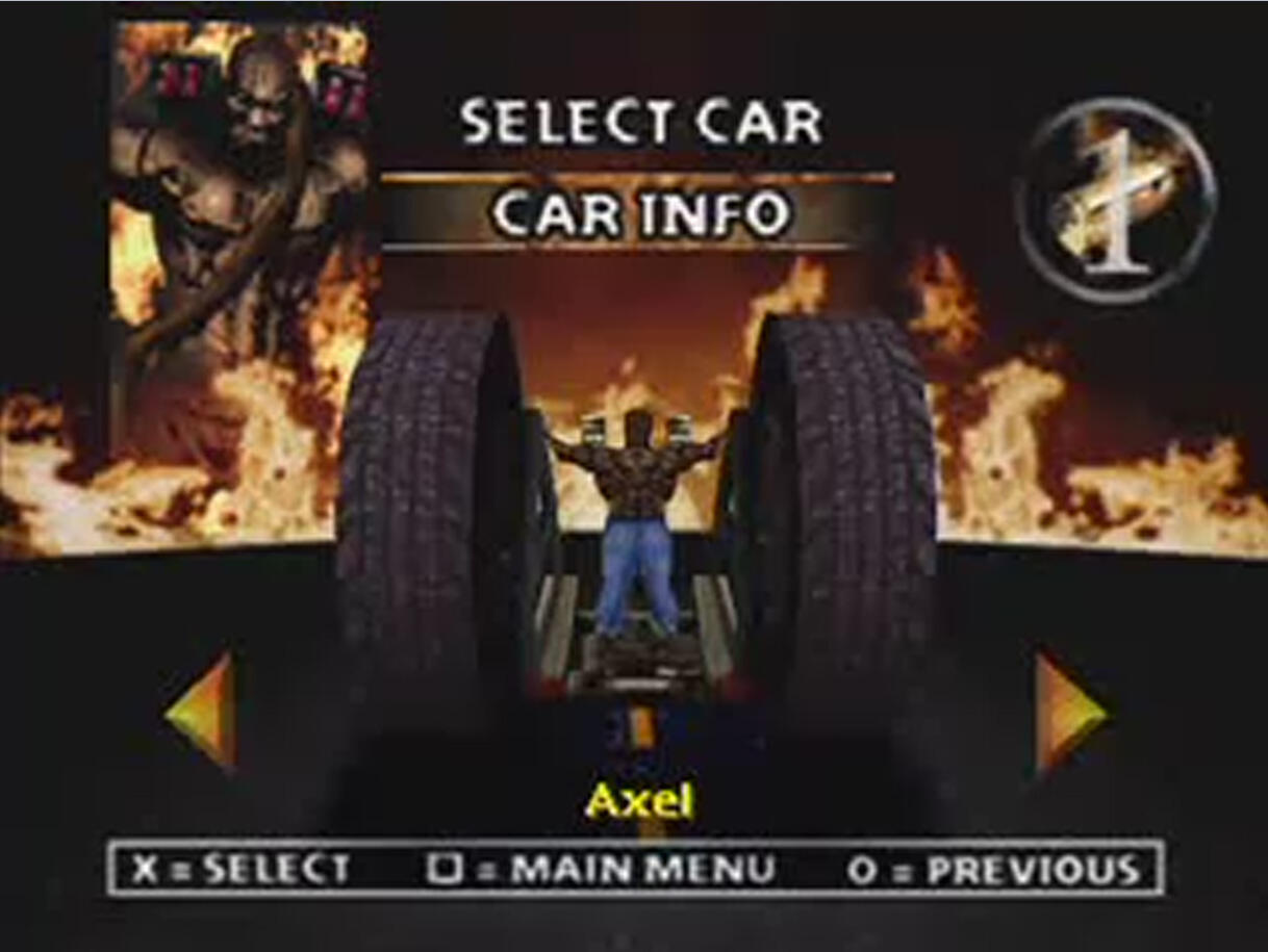 Mantan pengendara ente di twisted metal 2