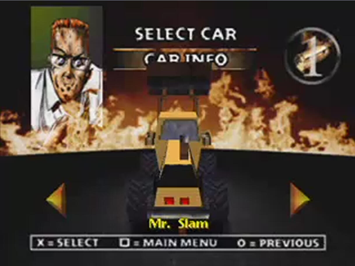 Mantan pengendara ente di twisted metal 2