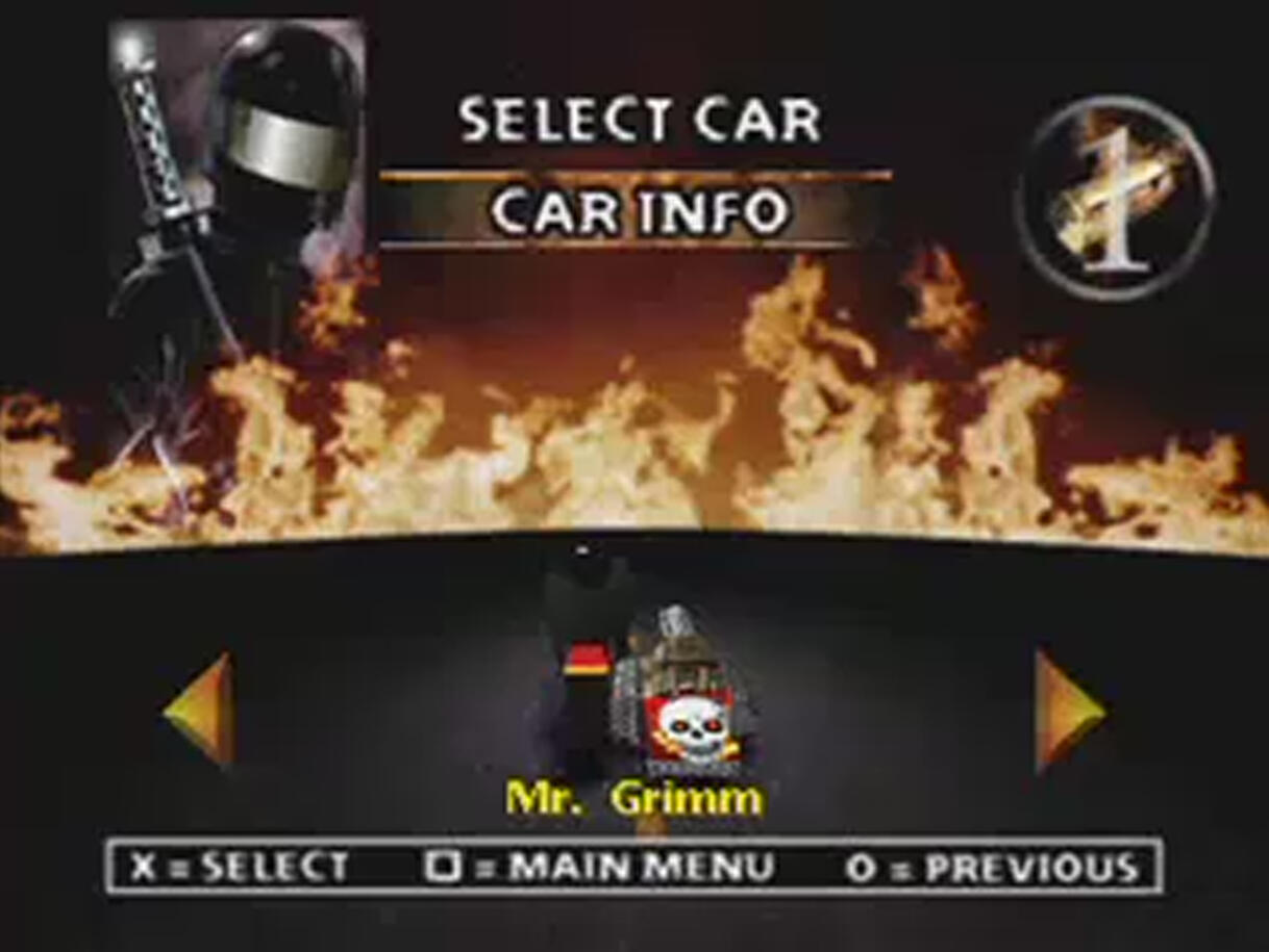 Mantan pengendara ente di twisted metal 2