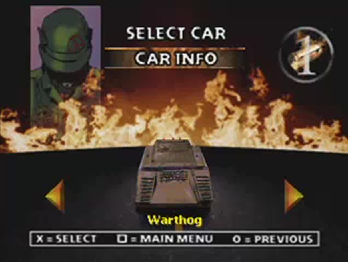 Mantan pengendara ente di twisted metal 2