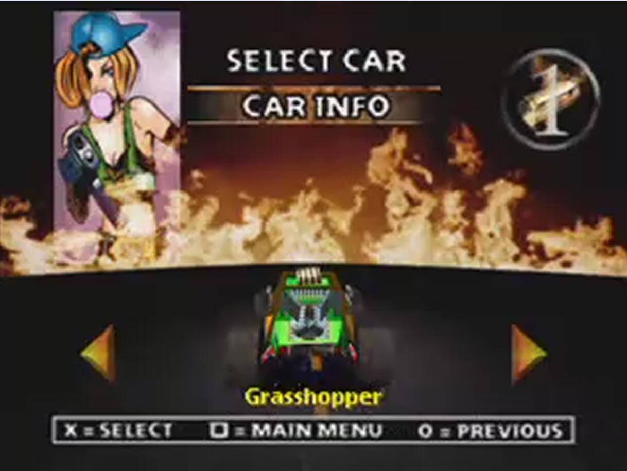 Mantan pengendara ente di twisted metal 2