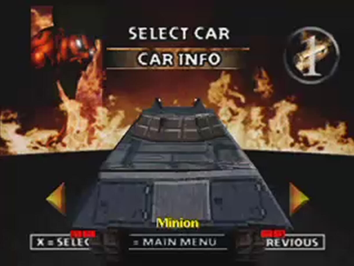 Mantan pengendara ente di twisted metal 2