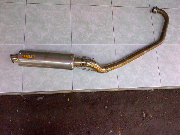 kenalpot DBS original for cbr 150
