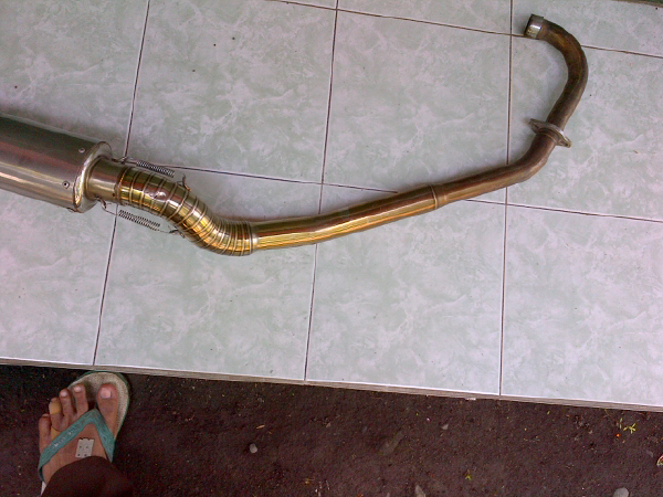 kenalpot DBS original for cbr 150