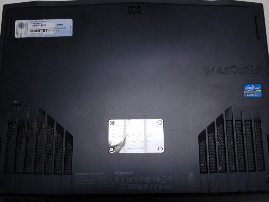 ALIENWARE 14XR1 MULUS TERAWAT KENCANG DAPET TASNYA