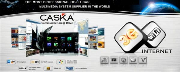 Caska iNet series head unit dngn segala kecanggihannya bisa internet!