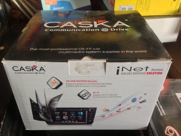 Caska iNet series head unit dngn segala kecanggihannya bisa internet!