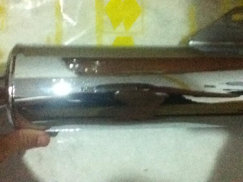 WTS>>SILENCER ORI SATRIA F THAILAND 2ND KONDISI MANTAPP