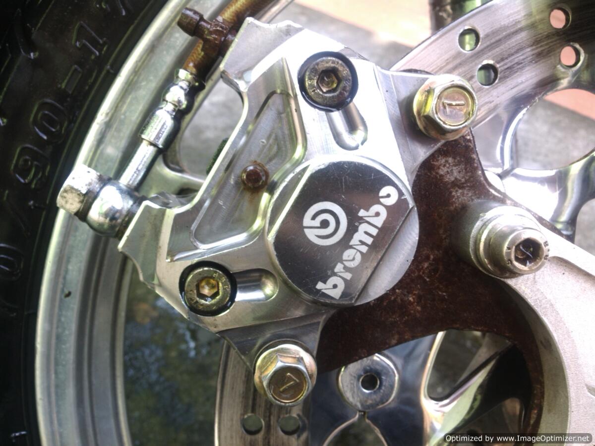 KALIPER BREMBO, PIRINGAN PSM DAN PELEK SUZUKI