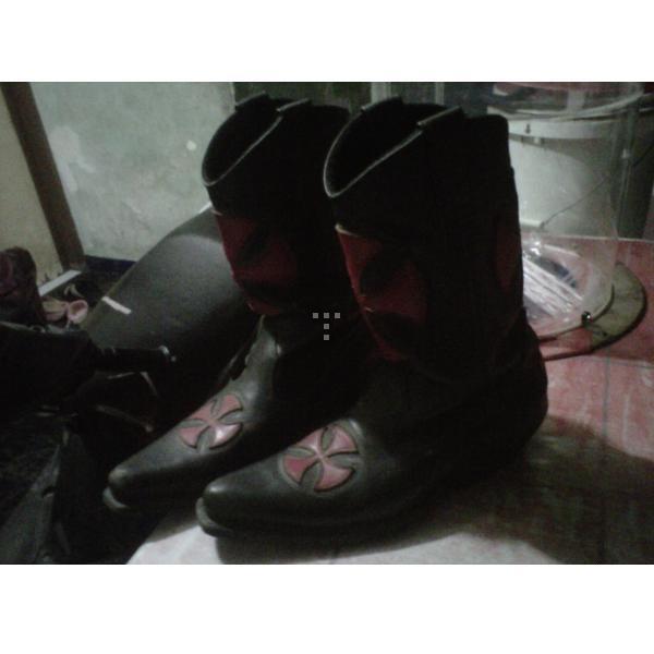 spatu touring full kulit