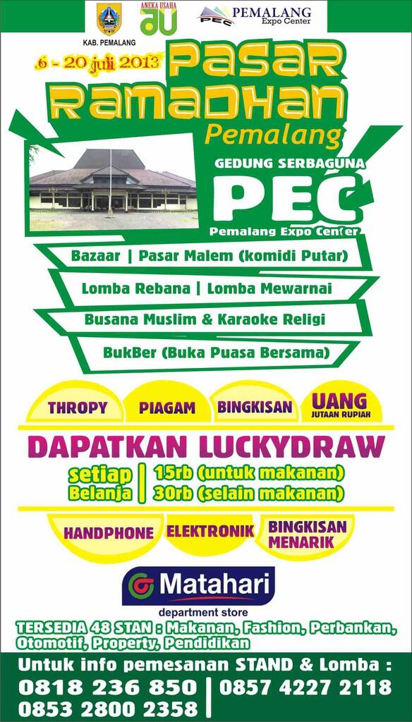PASAR UKM ..BAZAAR RAMADHAN PEMALANG 2013