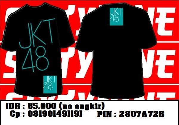 T-shirt/Kaos Official JKT48 Sketsa Oshiku Ghaida