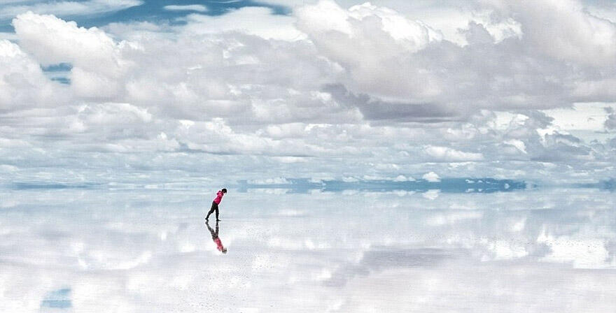 Salar de Uyuni, Cermin Terbesar di Dunia