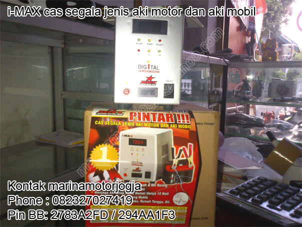 i-MAX cas segala jenis aki motor dan aki mobil