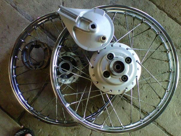 Velg Megapro 2009 + Tromol