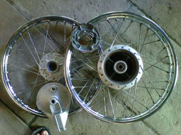 Velg Megapro 2009 + Tromol