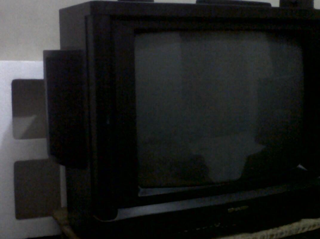 TV SHARP 21" tabung layar cembung