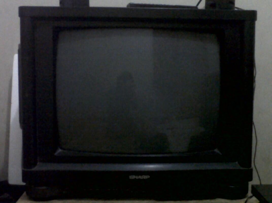 TV SHARP 21" tabung layar cembung