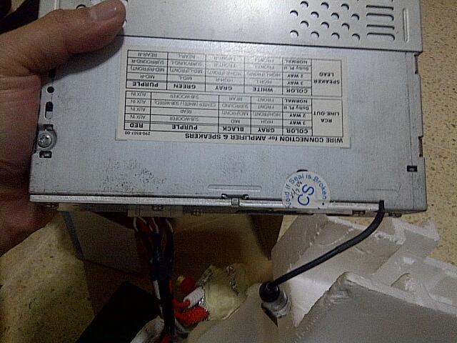 HU Seconde Clarion DXZ 956 MC