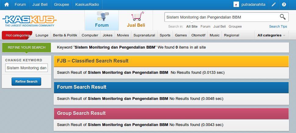 Sistem Montoring dan Pengendalian BBM &#91;HOT&#93;