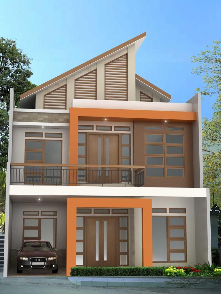 Desain Rumah Arsitek 77 Kota Bogor Jawa  Barat Rumah  